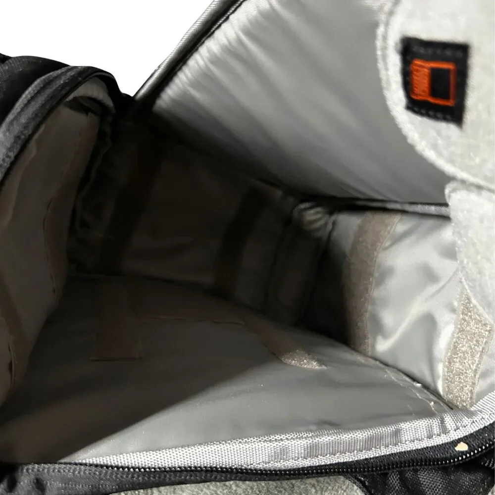 Lowepro Fastpack 200 Camera Backpack Black DSLR Bag Travel Missing Dividers